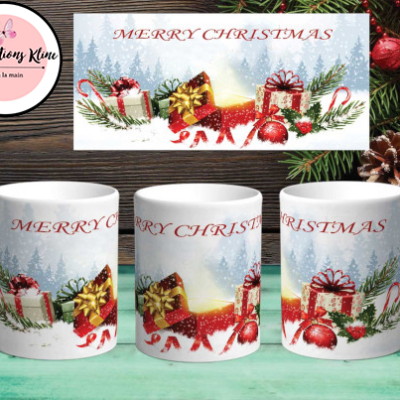 Tasses à Café Noël (Mug) Merry Christmas