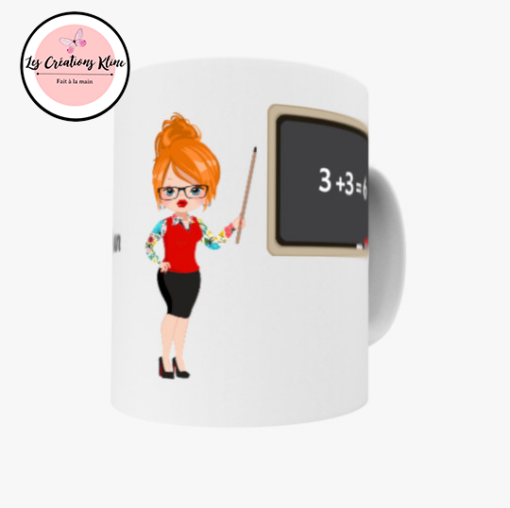 11 oz Mug – Customizable Teacher - Image 8