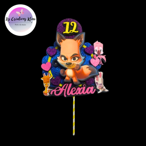 Cake Topper Personnalisé Zumba (Copie) - Image 2