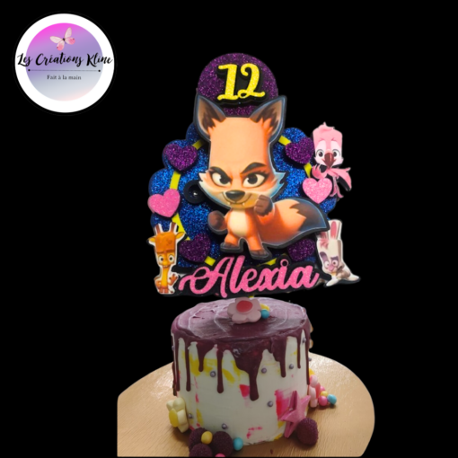 Cake Topper Personnalisé Zumba (Copie)