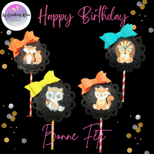 Cake Toppers Woodland - Image 2