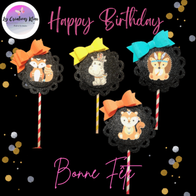 Cake Toppers Woodland