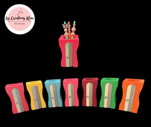 Pots à Crayons – Design Taille-Crayon Géant