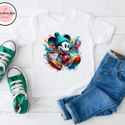 T-Shirt Enfant – Motif Mickey Mouse