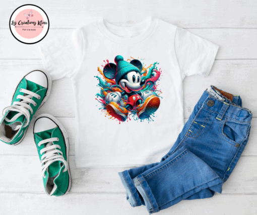 T-Shirt Enfant – Motif Mickey Mouse