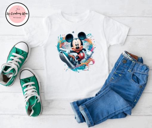 T-Shirt Enfant – Motif Mickey Mouse – Image 6