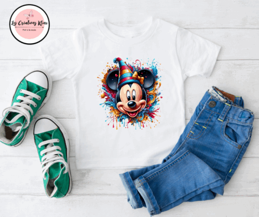 T-Shirt Enfant – Motif Mickey Mouse – Image 5