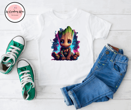 T-Shirt Enfant – Motif Groot