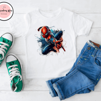 T-Shirt Enfant – Motif Spiderman