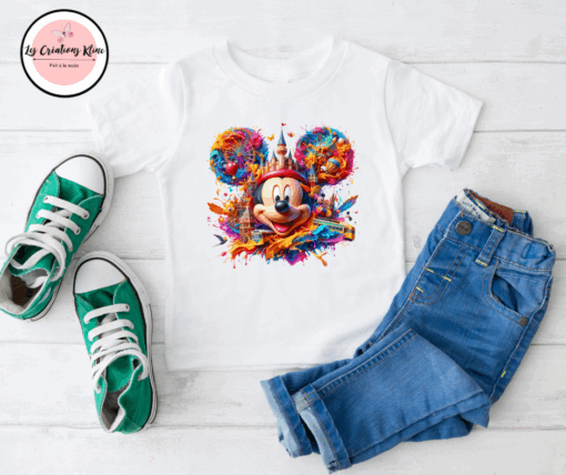 T-Shirt Enfant – Motif Mickey Mouse – Image 4