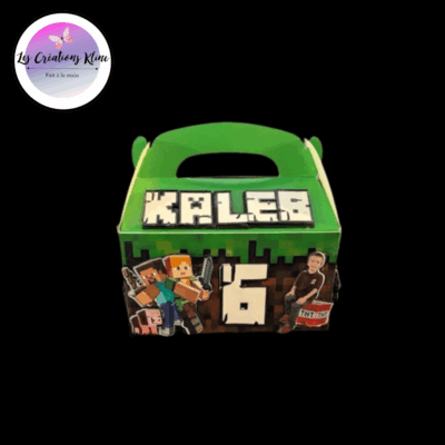 Boîte Surprise Minecraft 3D