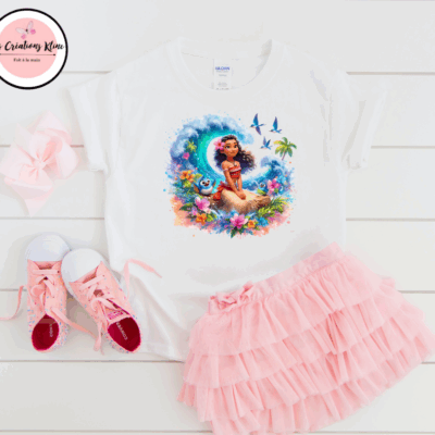 T-Shirt Enfant – Motif Moana
