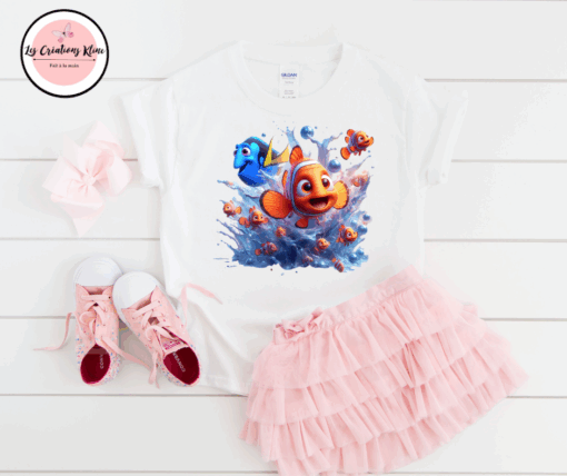 T-Shirt Enfant – Motif Nemo