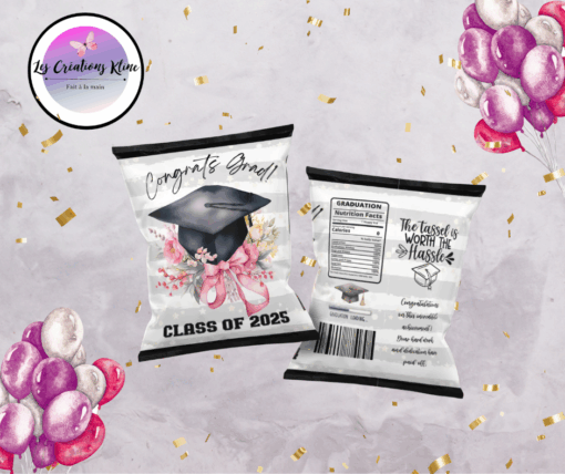 Sacs de Chips Personnalisés – Retraite, Mariage, 60 ans et plus ! – Image 3