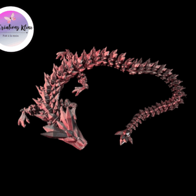 Dragon 3D – Couleurs Luxueuses