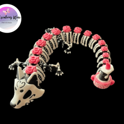 Dragon Thème Day of the Dead – Couleurs & Culture !