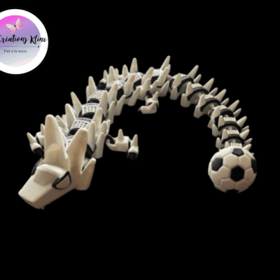 Nouveau ! Dragon Thème Soccer – Parfait pour les Fans de Foot !