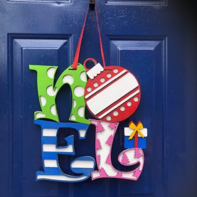 Décoration de Noël en Bois