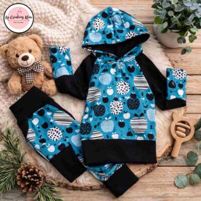 Ensemble Hoodie & pantalon évolutif pomme