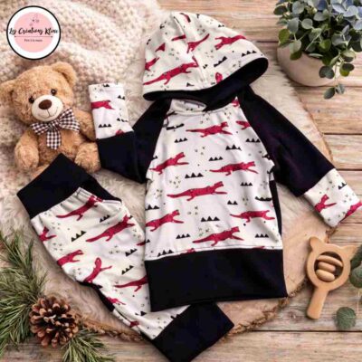 Ensemble Hoodie & pantalon évolutif alligator