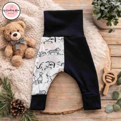 Pantalon Harem évolutif bloom animaux