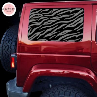 Autocollants vitres – Rayures de Tigre