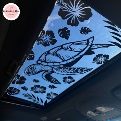 Autocollants toit ouvrant – Tortue de mer