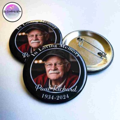 Badge Pin Mémorial