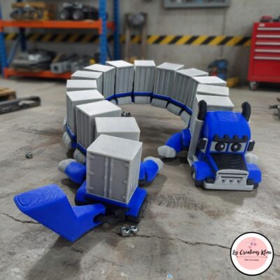 Dragon Semi Truck 3D