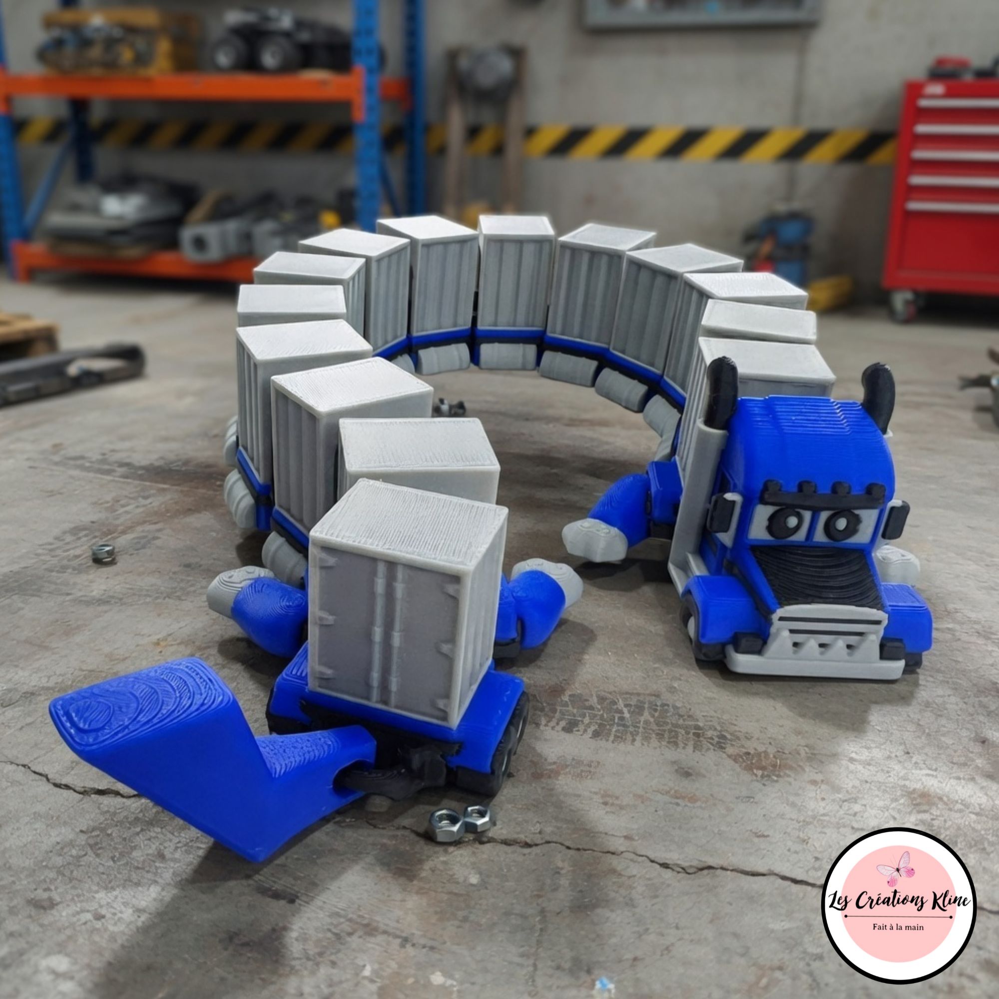 Dragon Semi Truck 3D