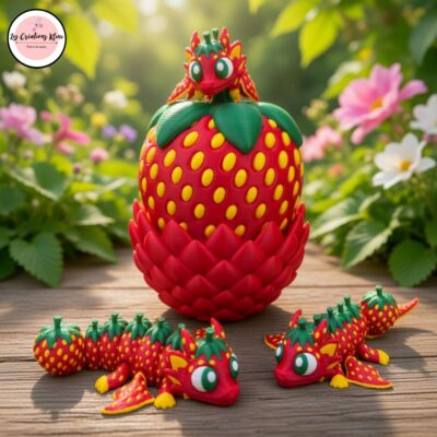 Dragon avec Fraise 3D 