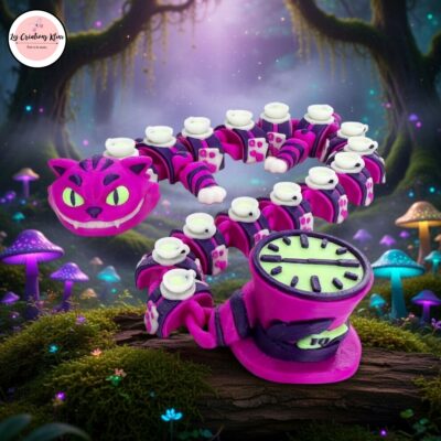 Dragon Chat du Cheshire 3D