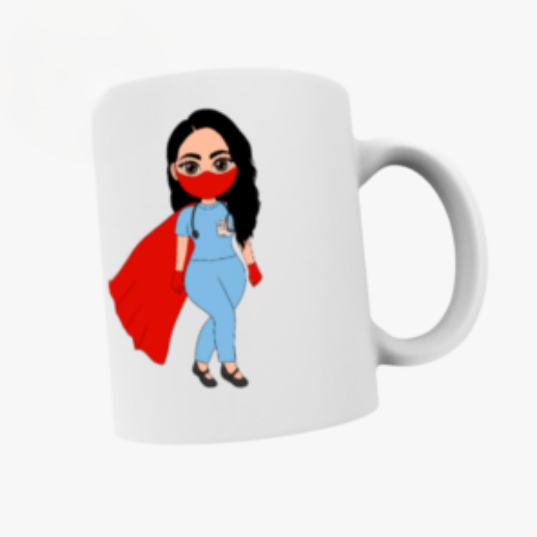 Tasses à Café (Mug) Superwoman ProfessionSanté