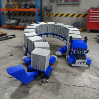 Dragon Semi Truck 3D
