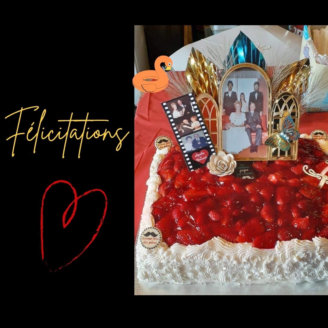 Topper pour gâteau de mariage personnalisés ! – Image 3