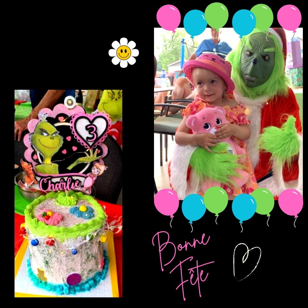 Topper pour gâteau Le Grinch personnalisé ! – Image 3