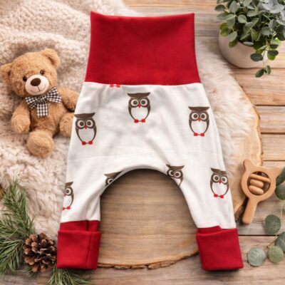 Pantalon Harem évolutif hibou
