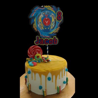 Topper gâteau personnalisé BEYBLADE
