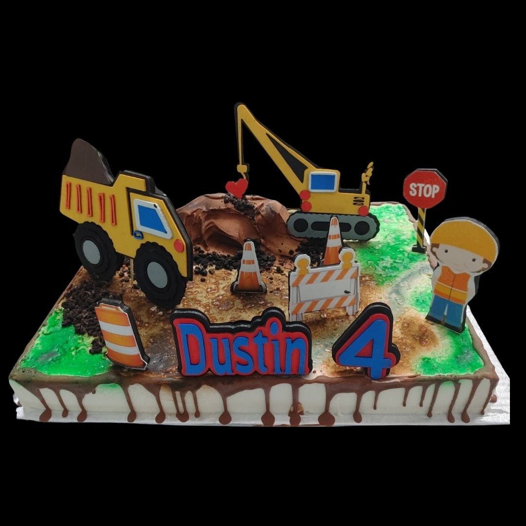 Topper gâteau personnalisé TONKA