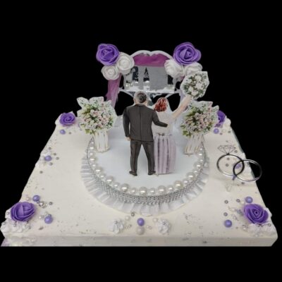 Topper gâteau personnalisé Mariage
