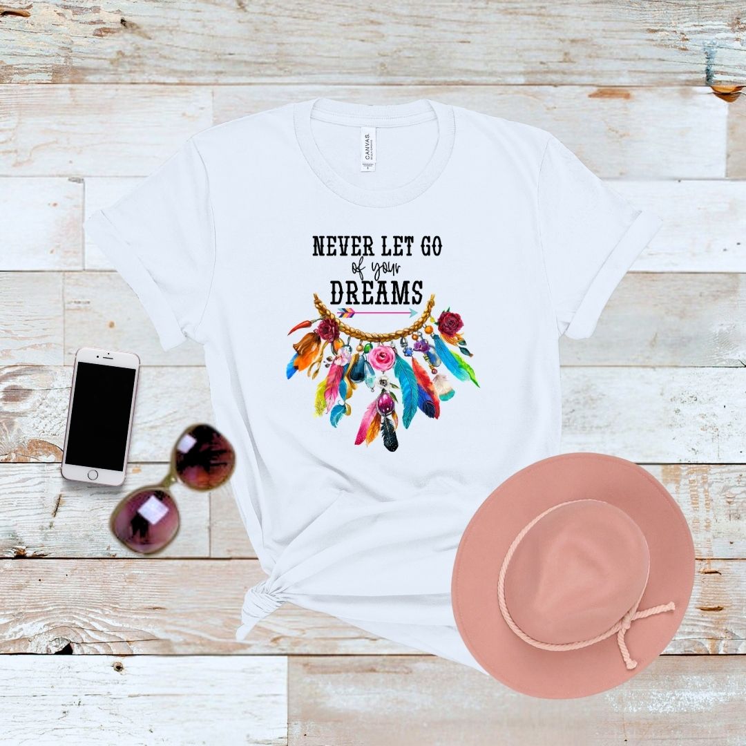 T-Shirt – Never Let Go, Dreams
