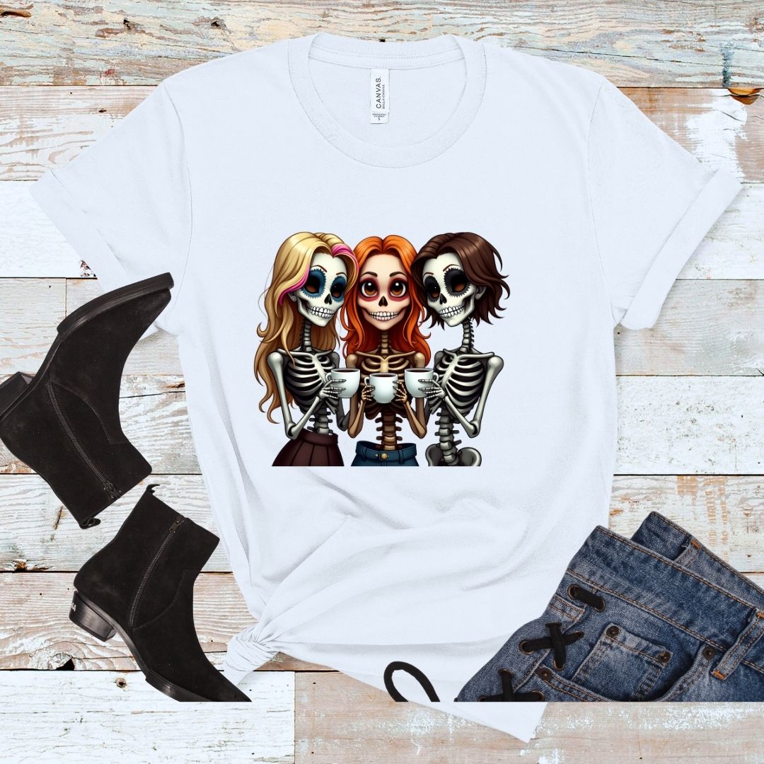 T-Shirt – Skeleton Friends