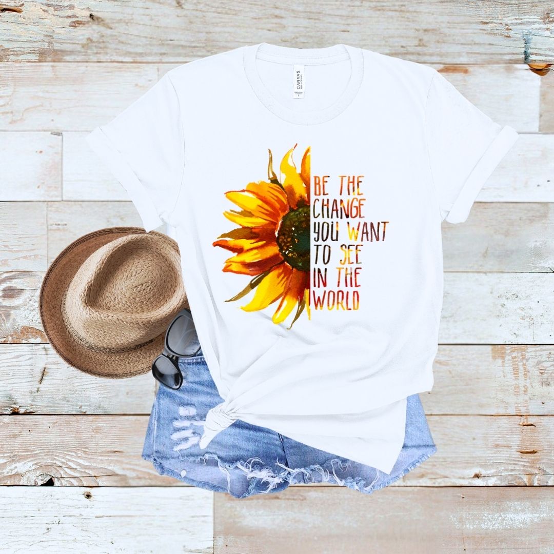 T-Shirt BE THE CHANGE