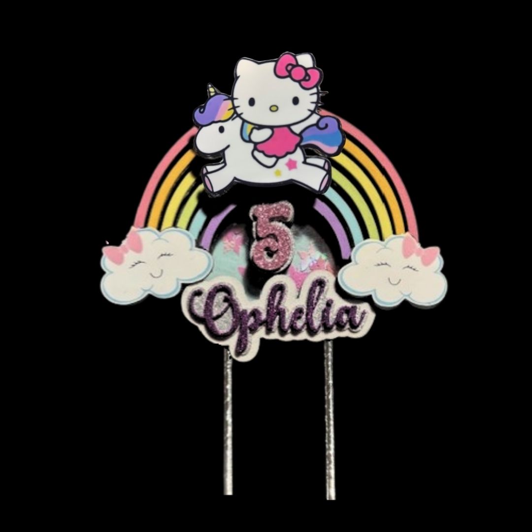Topper pour gâteau Hello Kitty