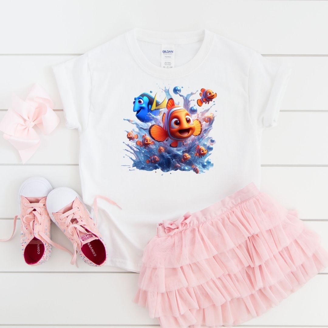 T-Shirt Enfant – Motif Nemo