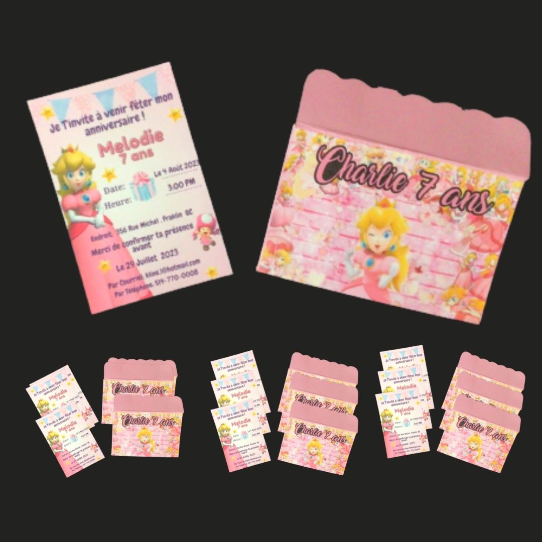 Cartes d'Invitations Personnalisées – Image 4