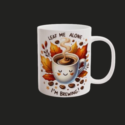 Tasses à Café (Mug) Leaf me alone