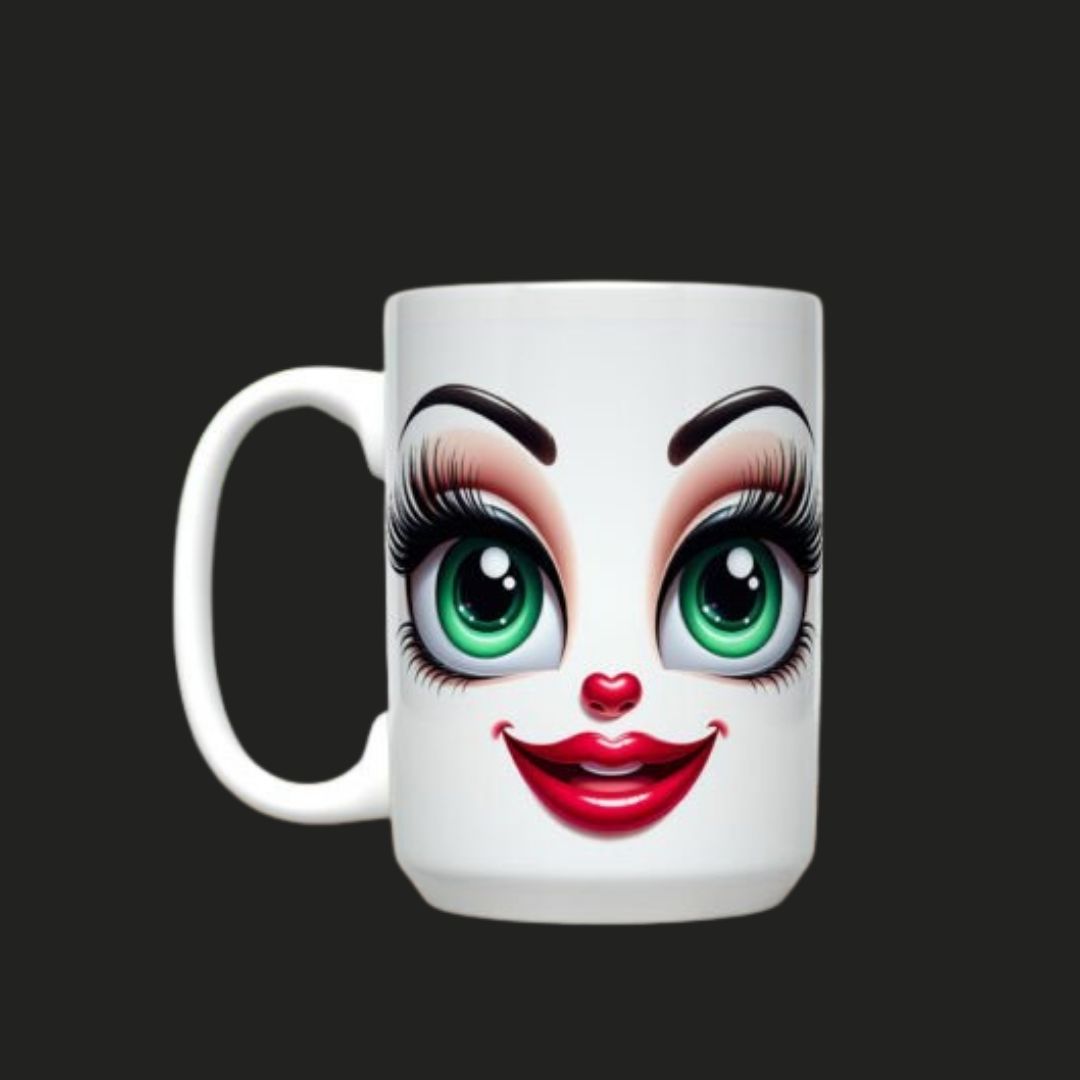 Tasse à Café (Mug) – "Visages Amusants" – Image 4