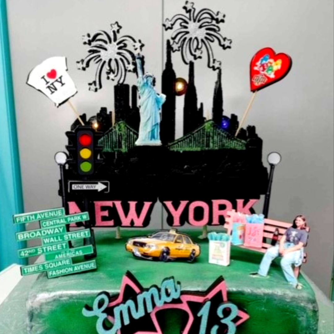 Topper pour gâteau personnalisés New York