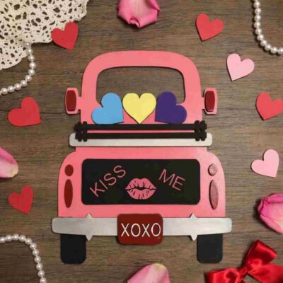 Collection Saint-Valentin – Truck Vintage Personnalisé